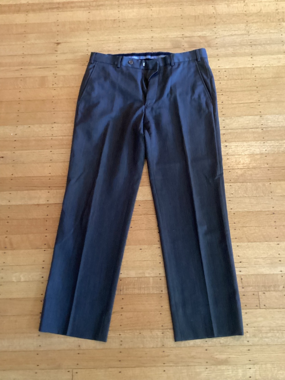 Armani Collezioni Men's Dress Trousers - Gray